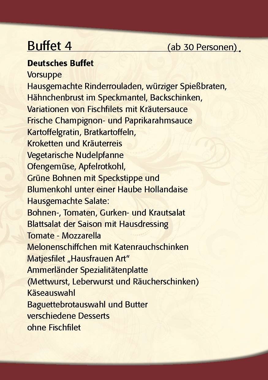 Köhncke's Hotel Buffet 4 Köhncke's Hotel Buffet 4