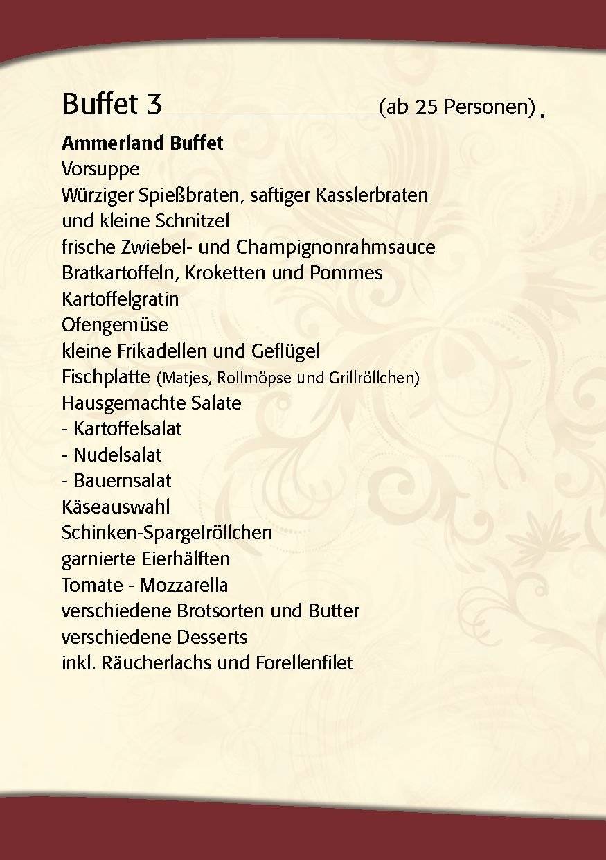 Köhncke's Hotel Buffet 3 Köhncke's Hotel Buffet 3